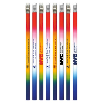 Union Printed - Patriotic Colored Pencils with 1-Color Logo
